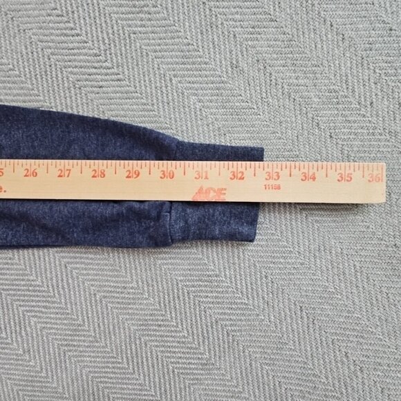 Kinetix Casual Luxury Men's Long Sleeve Henley Size Small Heather Navy NWT - Picture 12 of 13